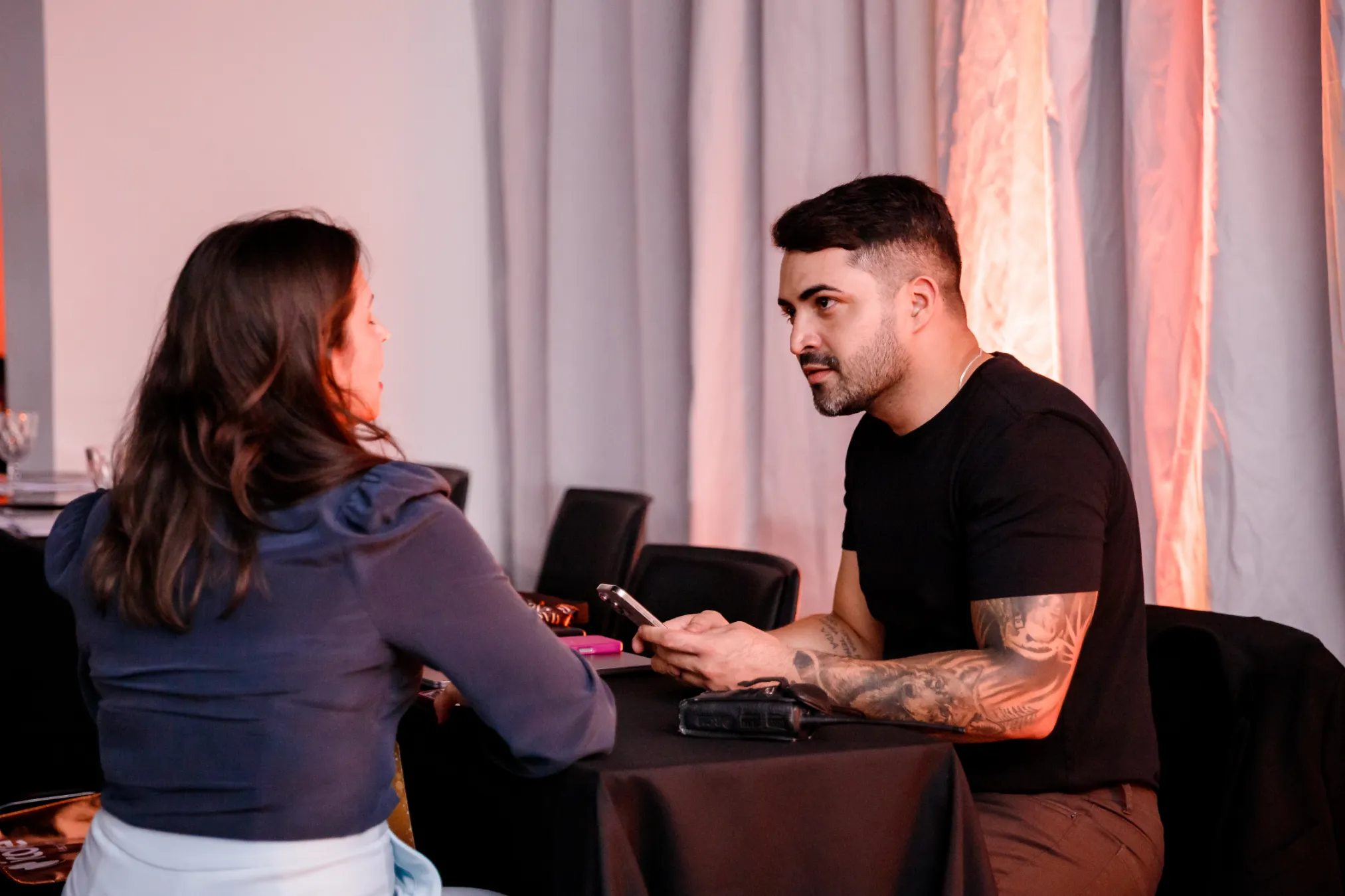 Apresentação no palco do Etria Day